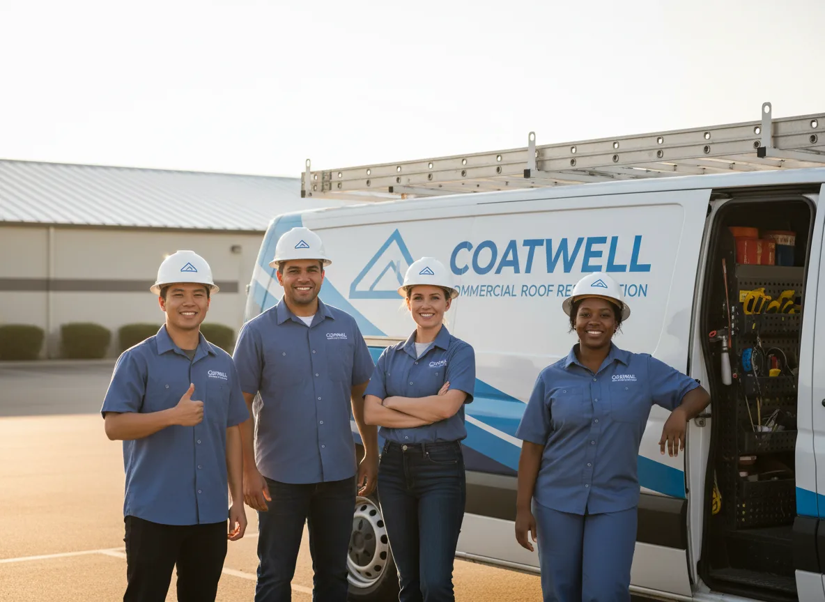 Commercial roof coating company in Roper, NC